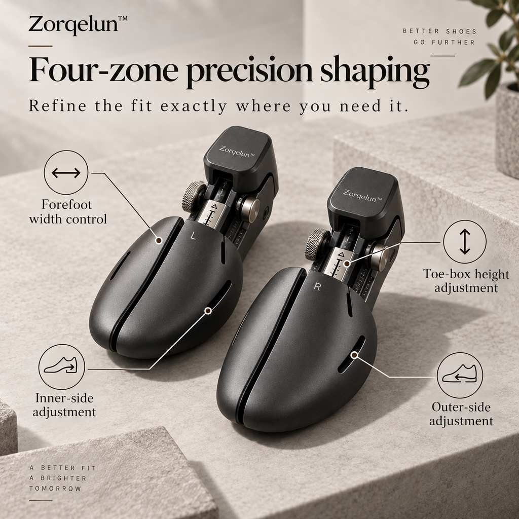 Zorqelun™ MorphFit Toe Sculptor Precision Shoe Shaping For A Better, More Personalized Fit