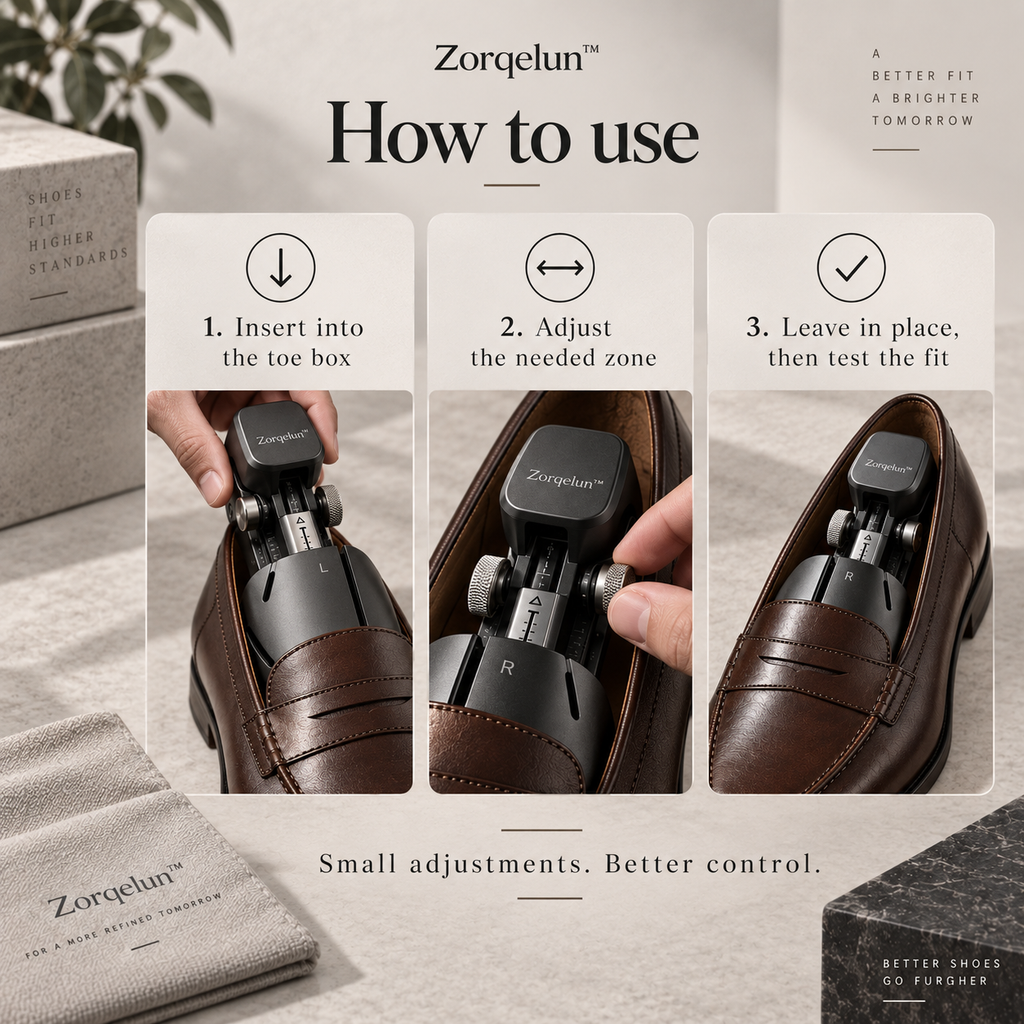 Zorqelun™ MorphFit Toe Sculptor Precision Shoe Shaping For A Better, More Personalized Fit