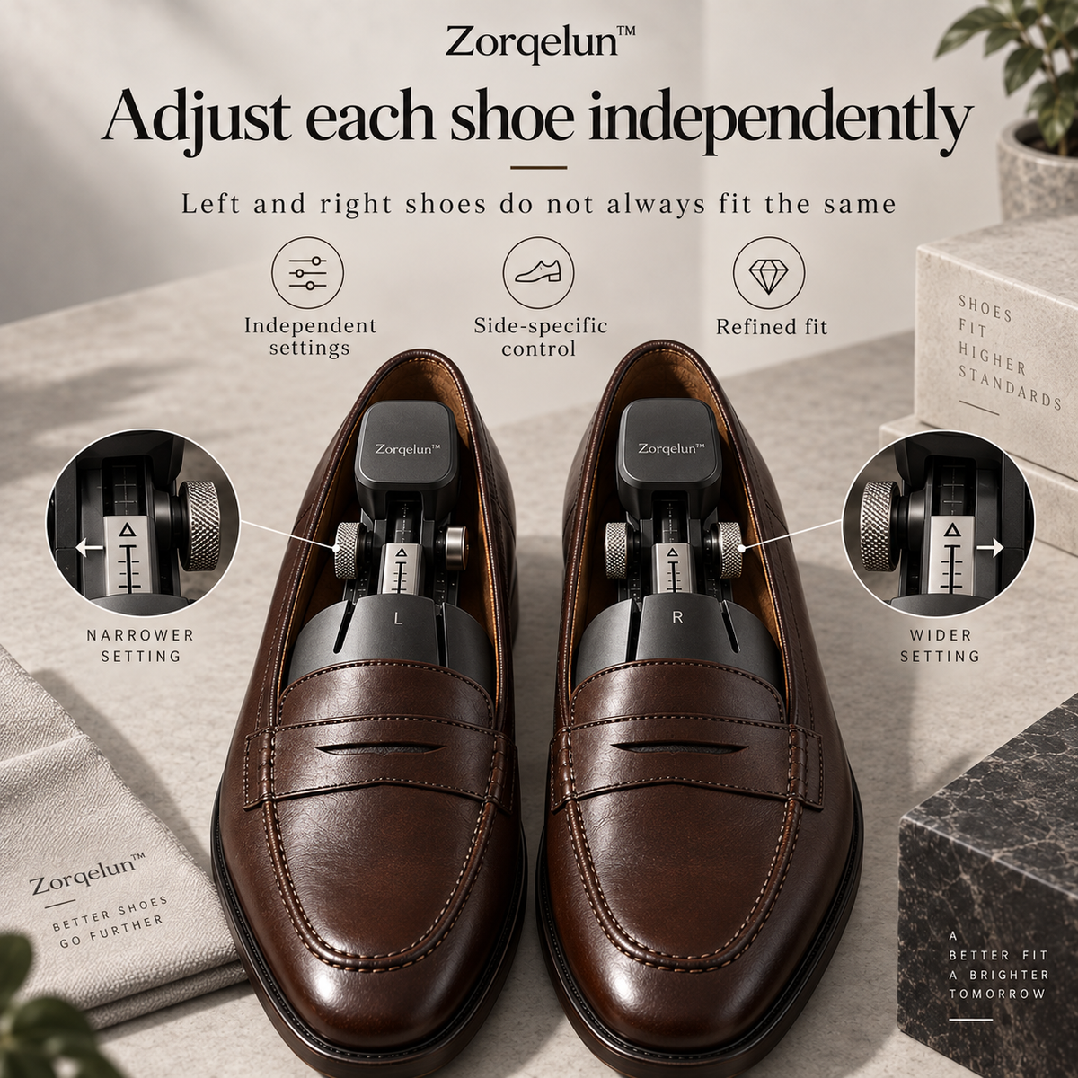 Zorqelun™ MorphFit Toe Sculptor Precision Shoe Shaping For A Better, More Personalized Fit