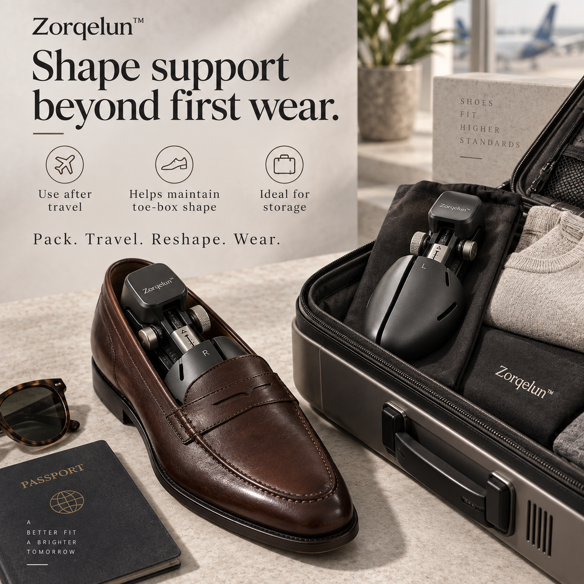 Zorqelun™ MorphFit Toe Sculptor Precision Shoe Shaping For A Better, More Personalized Fit