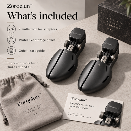 Zorqelun™ MorphFit Toe Sculptor Precision Shoe Shaping For A Better, More Personalized Fit