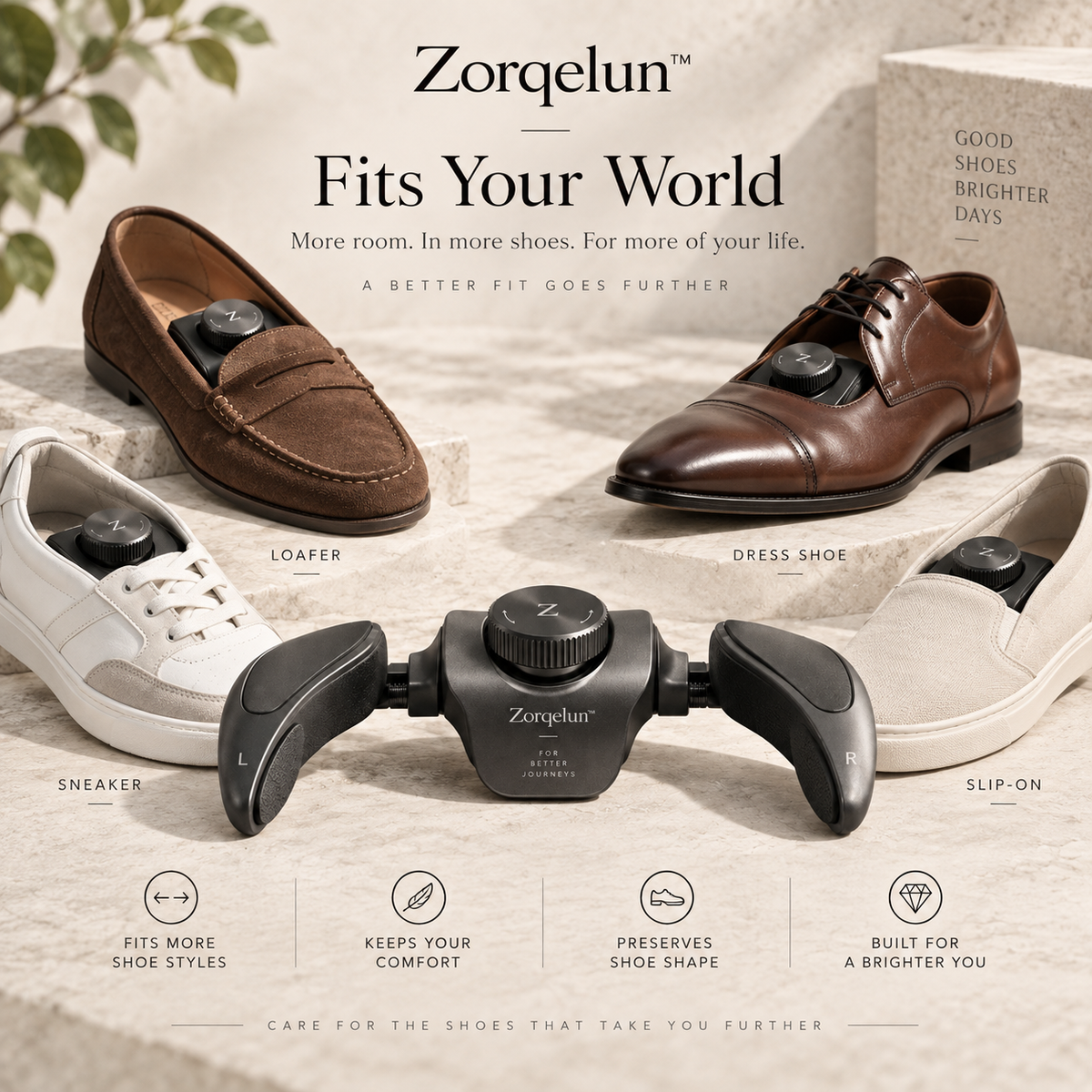 Zorqelun™ ToeSpace Wing System